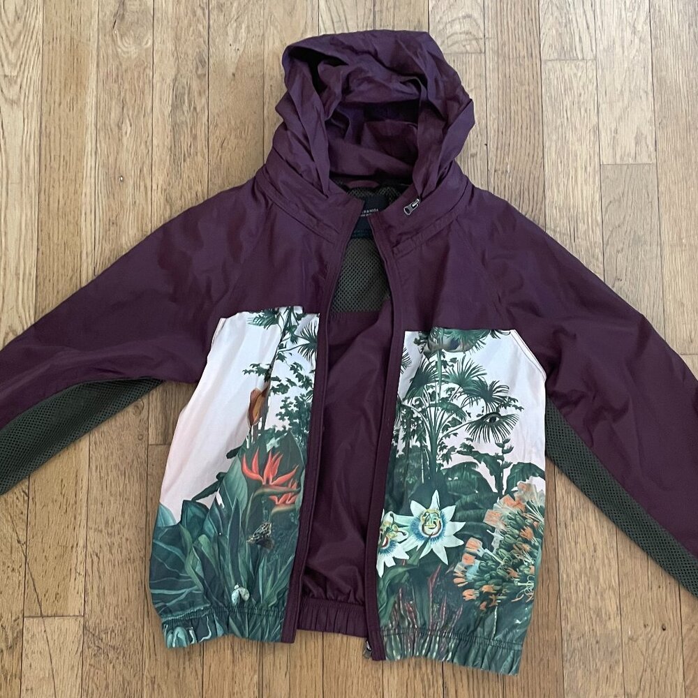 Scotch & Soda Floral Windbreaker New Without Tags